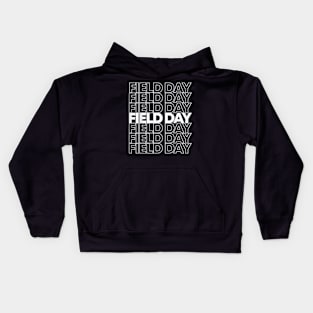 Retro Field Day Kids Hoodie